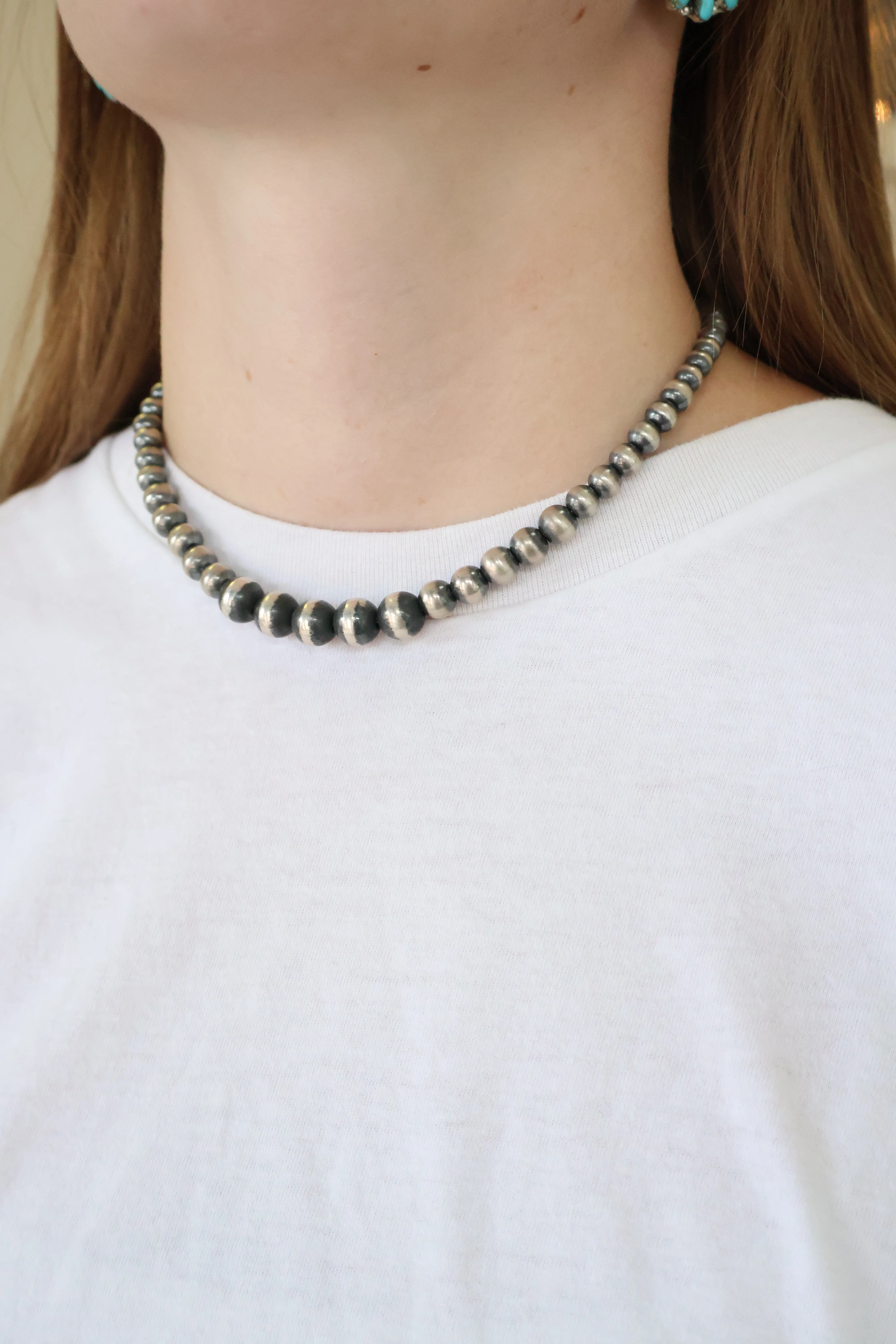 4mm-10mm Graduated Navajo Pearls - Image 2