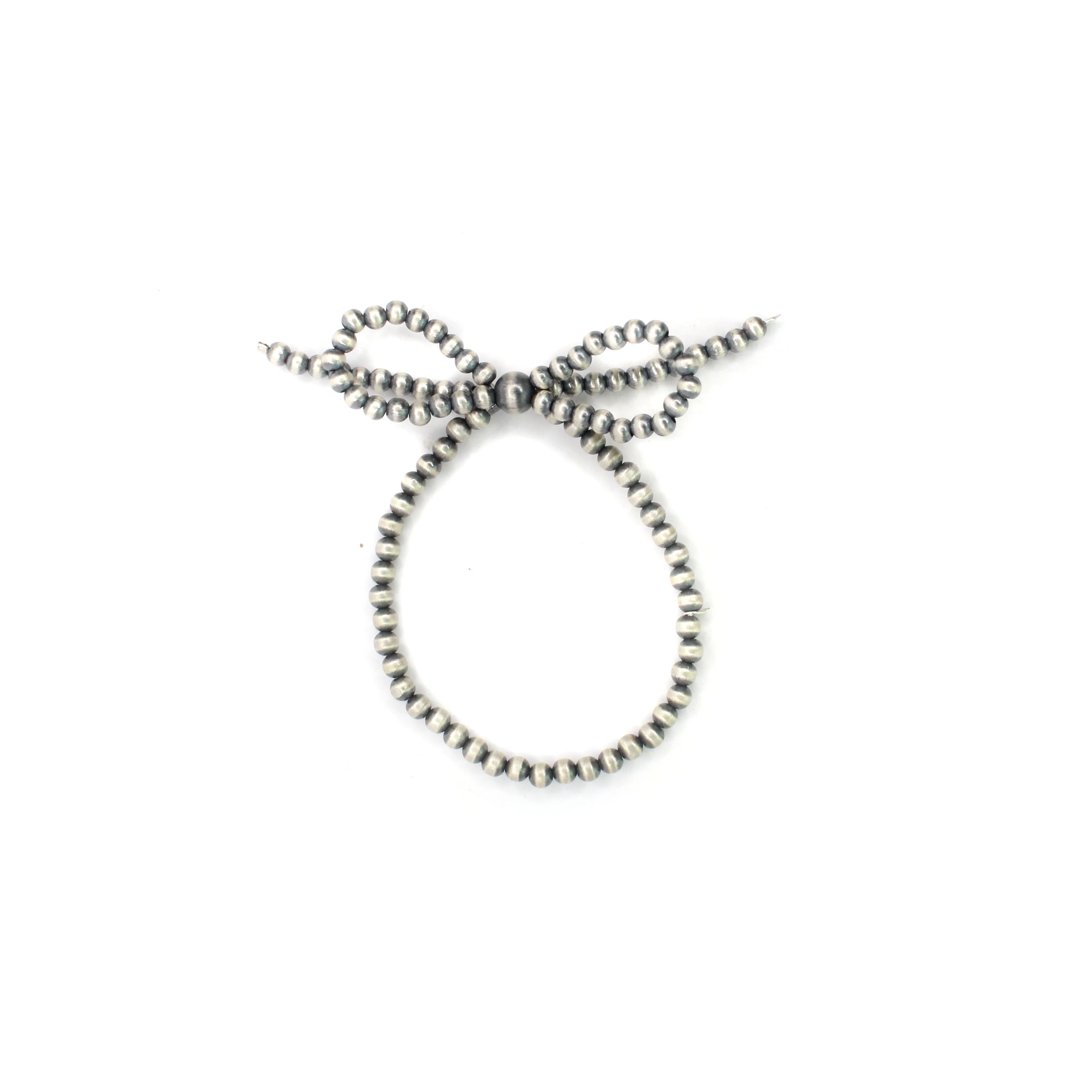 4mm Bow Navajo Pearl Stretch Bracelet
