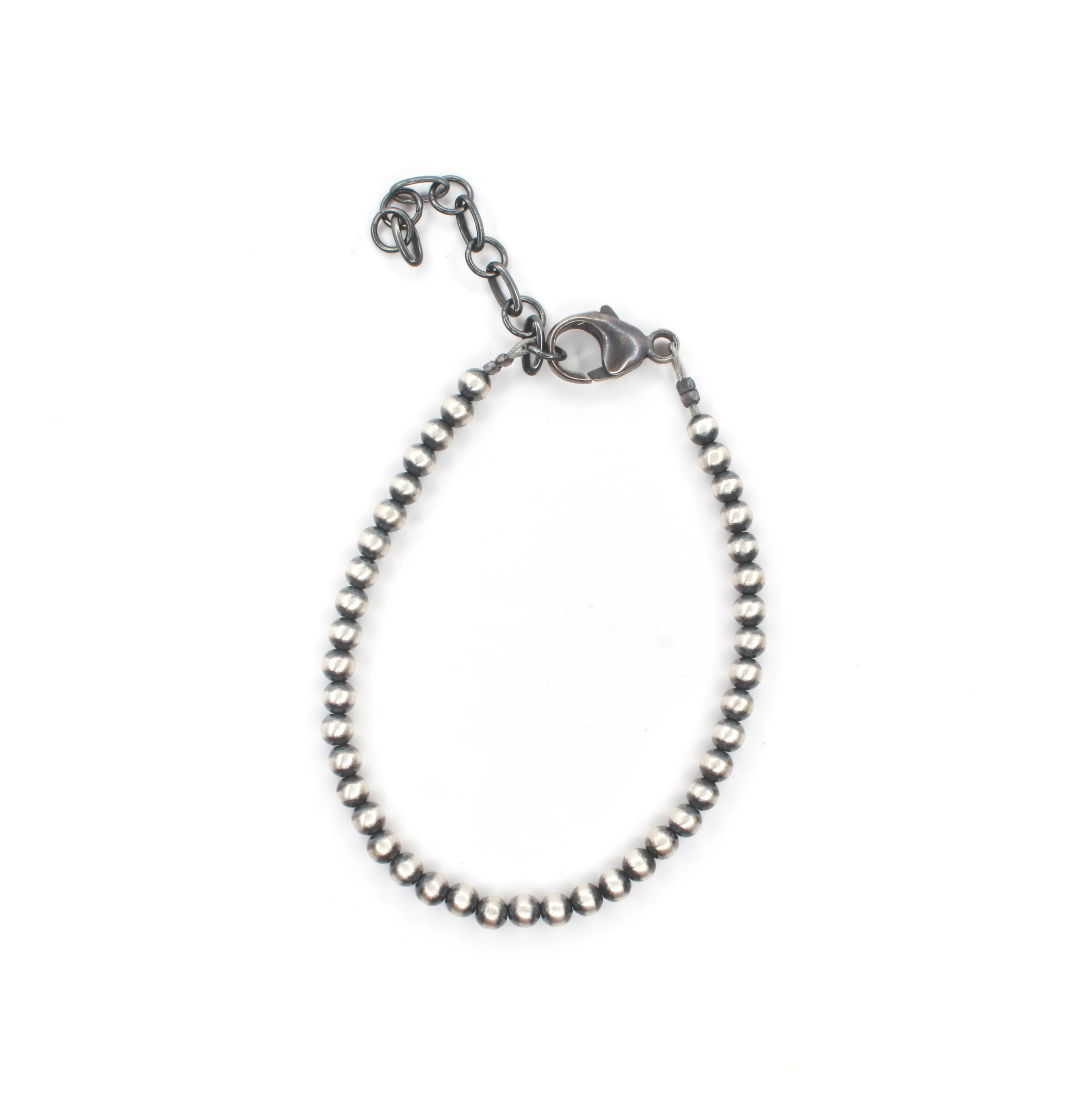 4mm Navajo Pearl Bracelet w/Extension