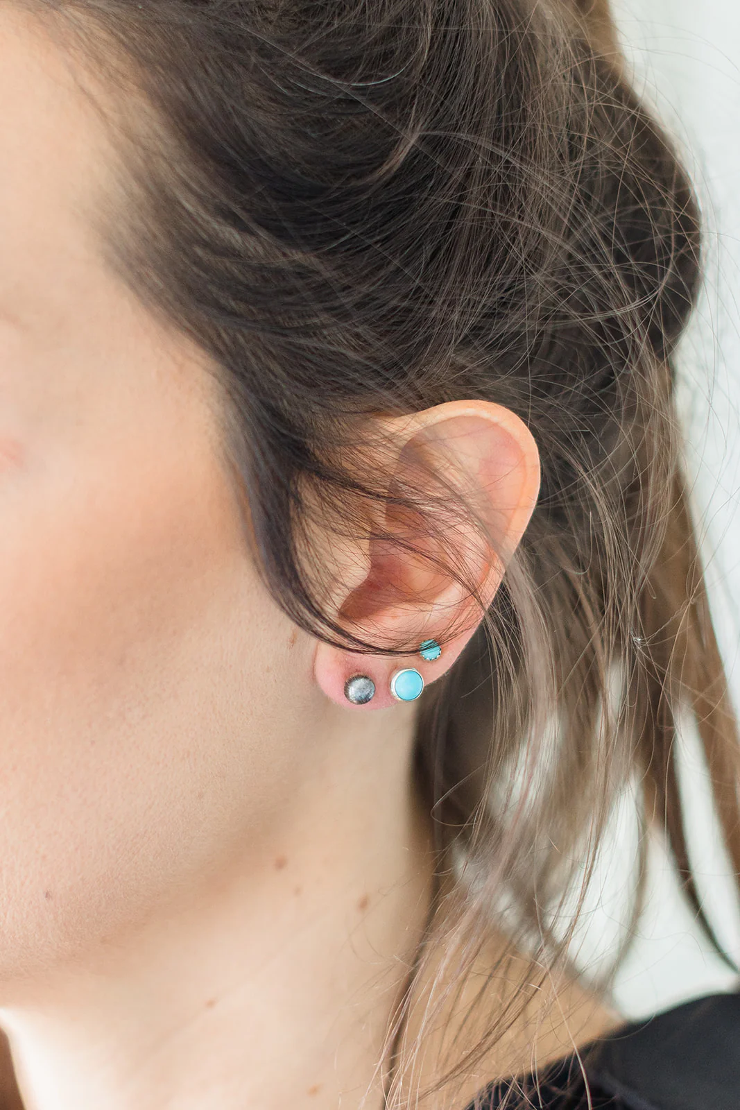 6mm Navajo Pearl Studs - Image 2