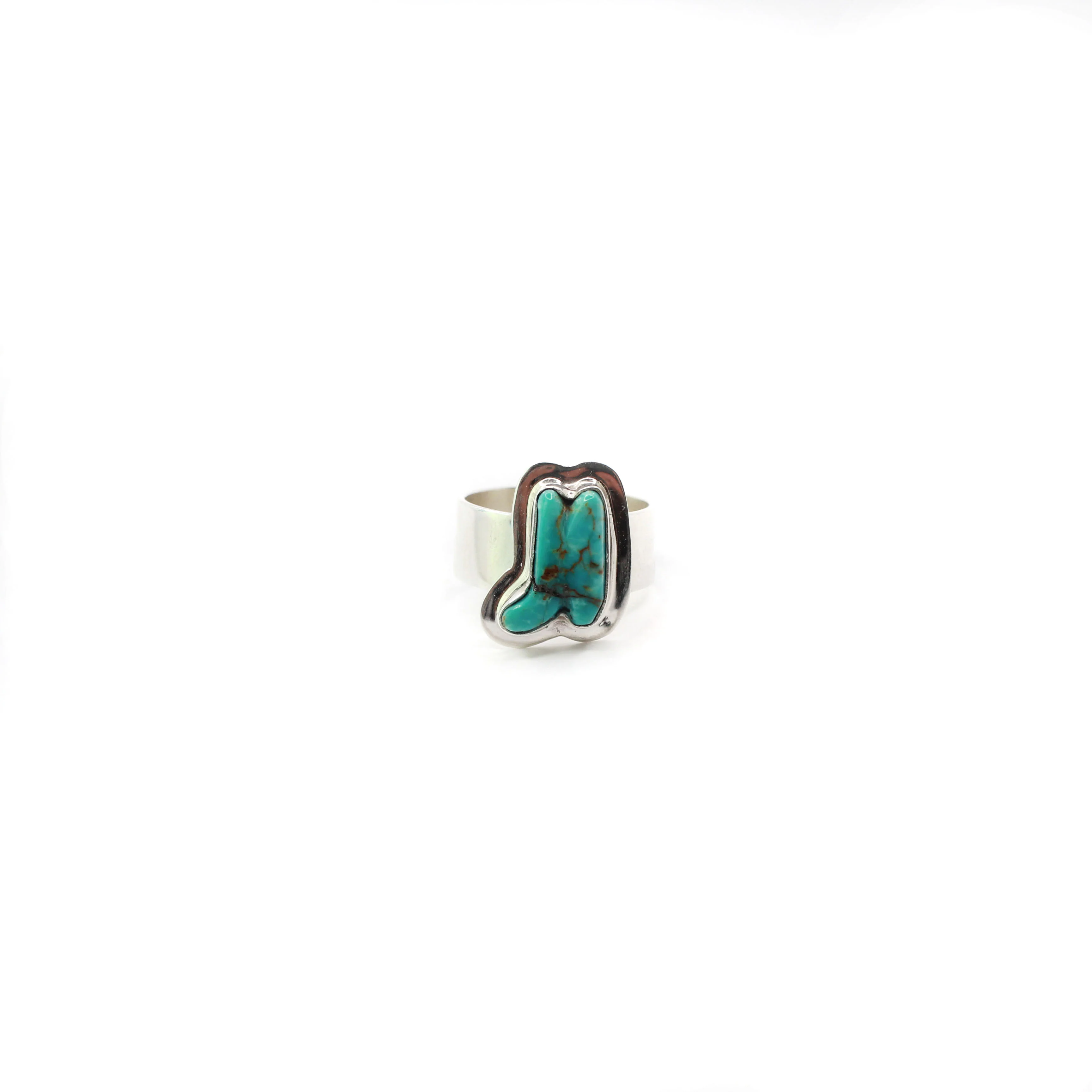 The Turquoise Boot Ring (Adjustable)