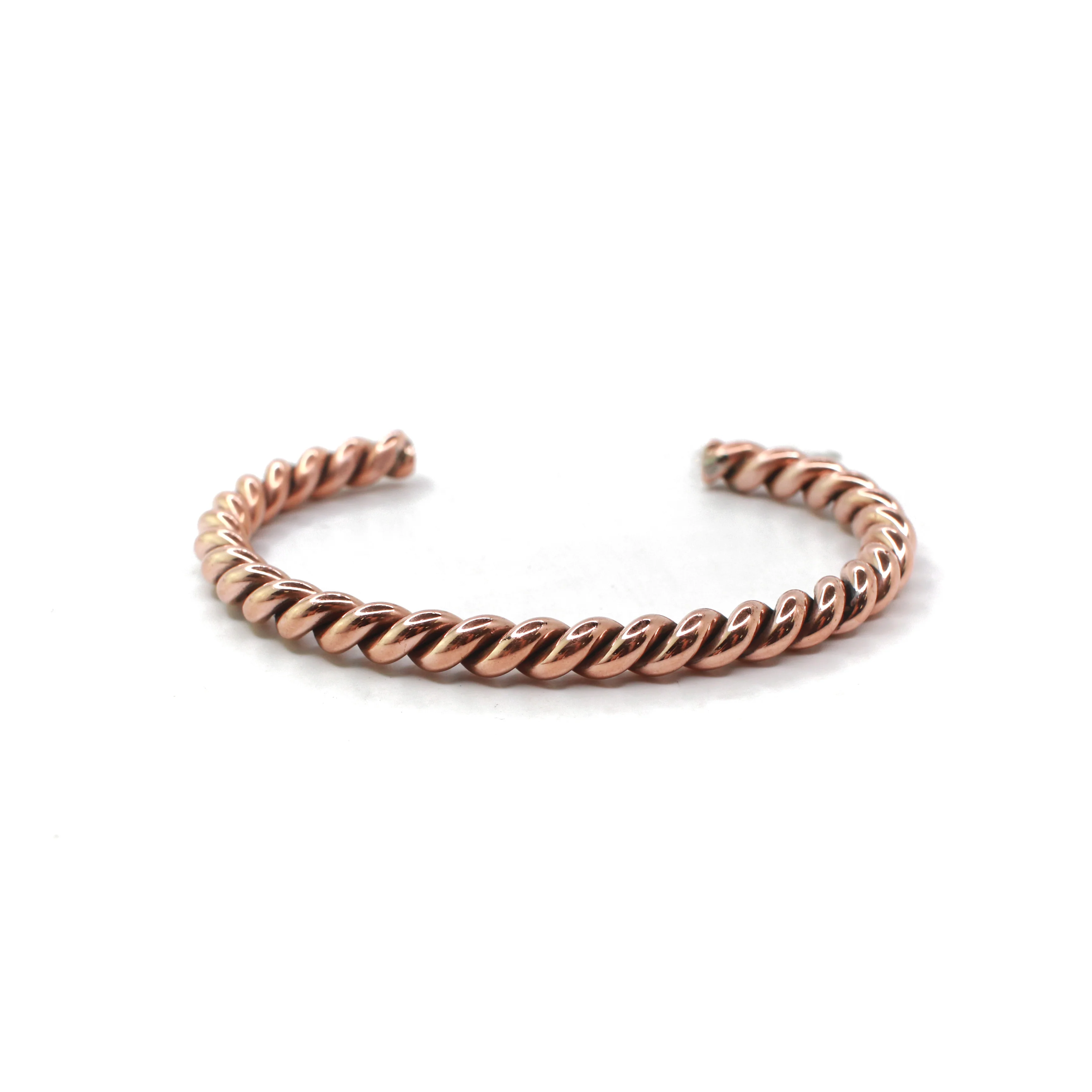 The Twisted Rope Copper Cuff