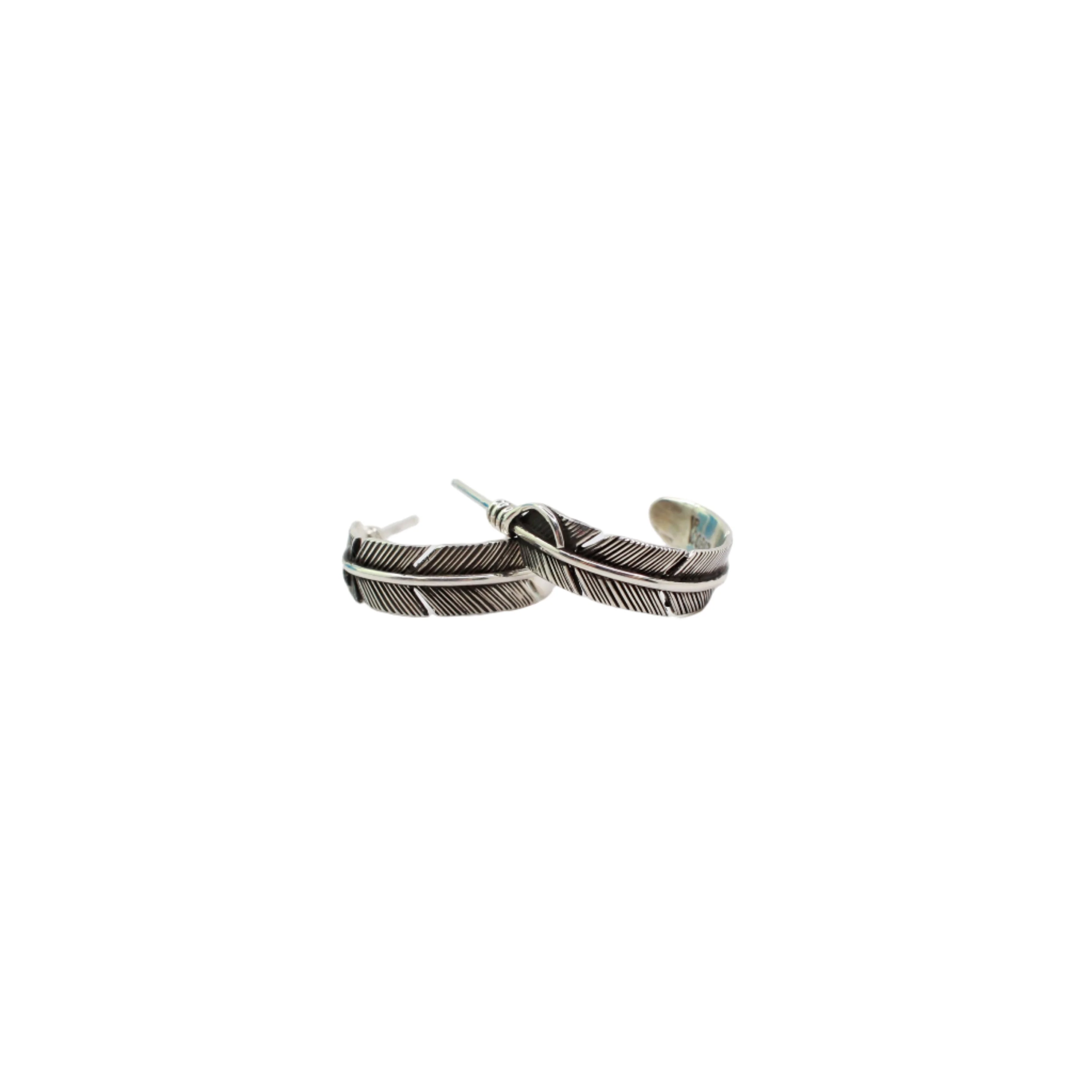The Feather Hoops- Small
