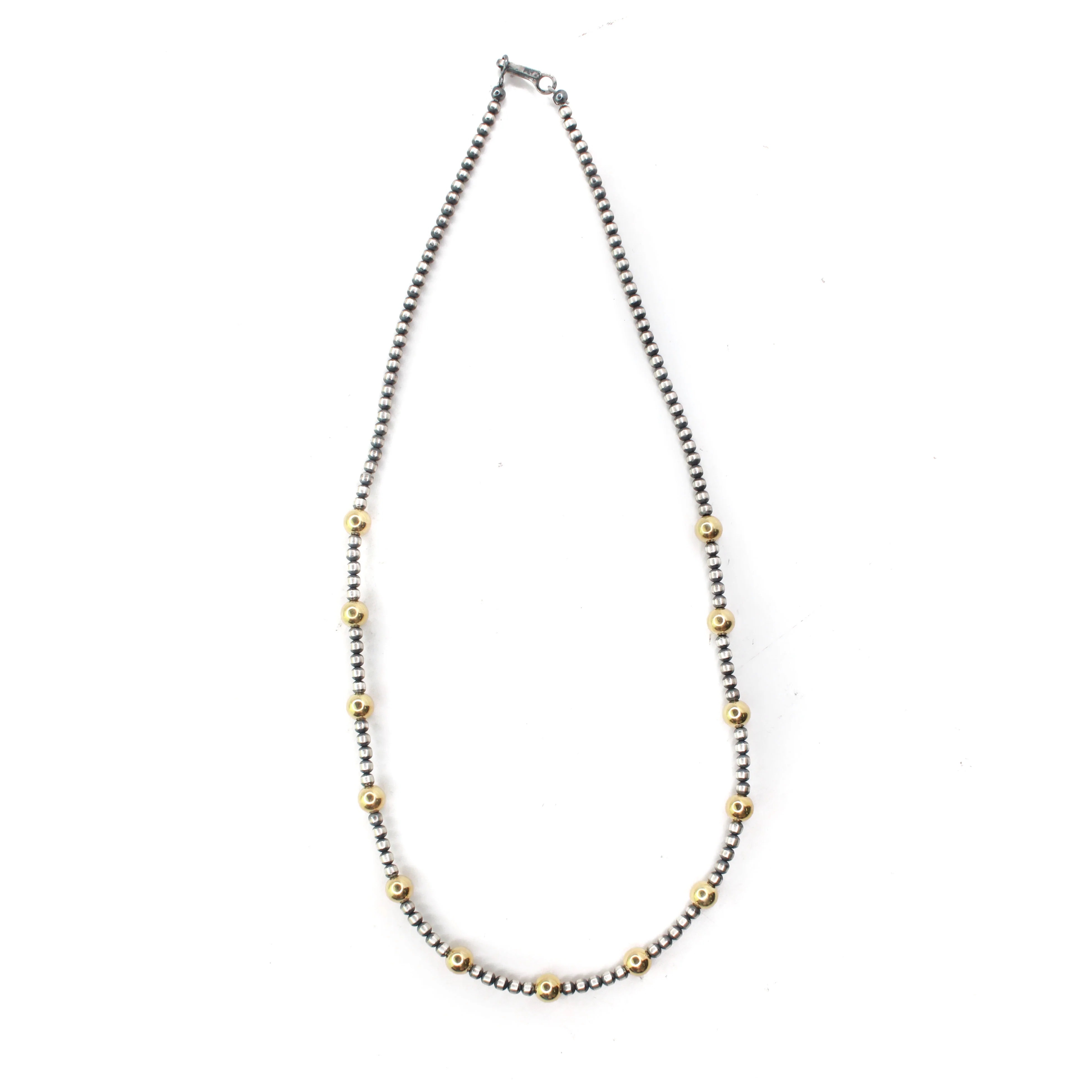3-6mm Machine Made Pearls- Gold Dipped (18 1/4")