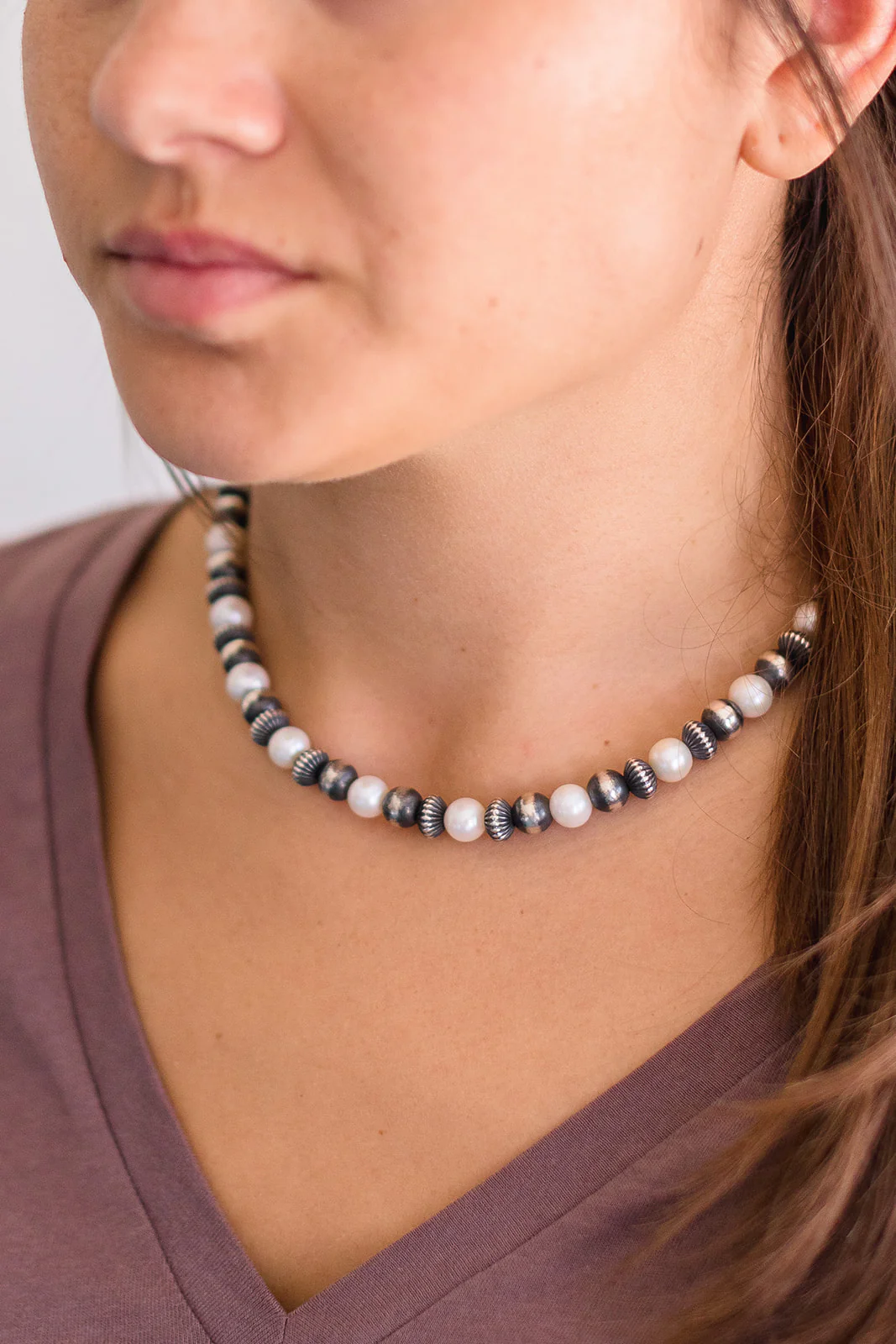 8mm Navajo Pearls - Fresh Water Pearls - Image 2