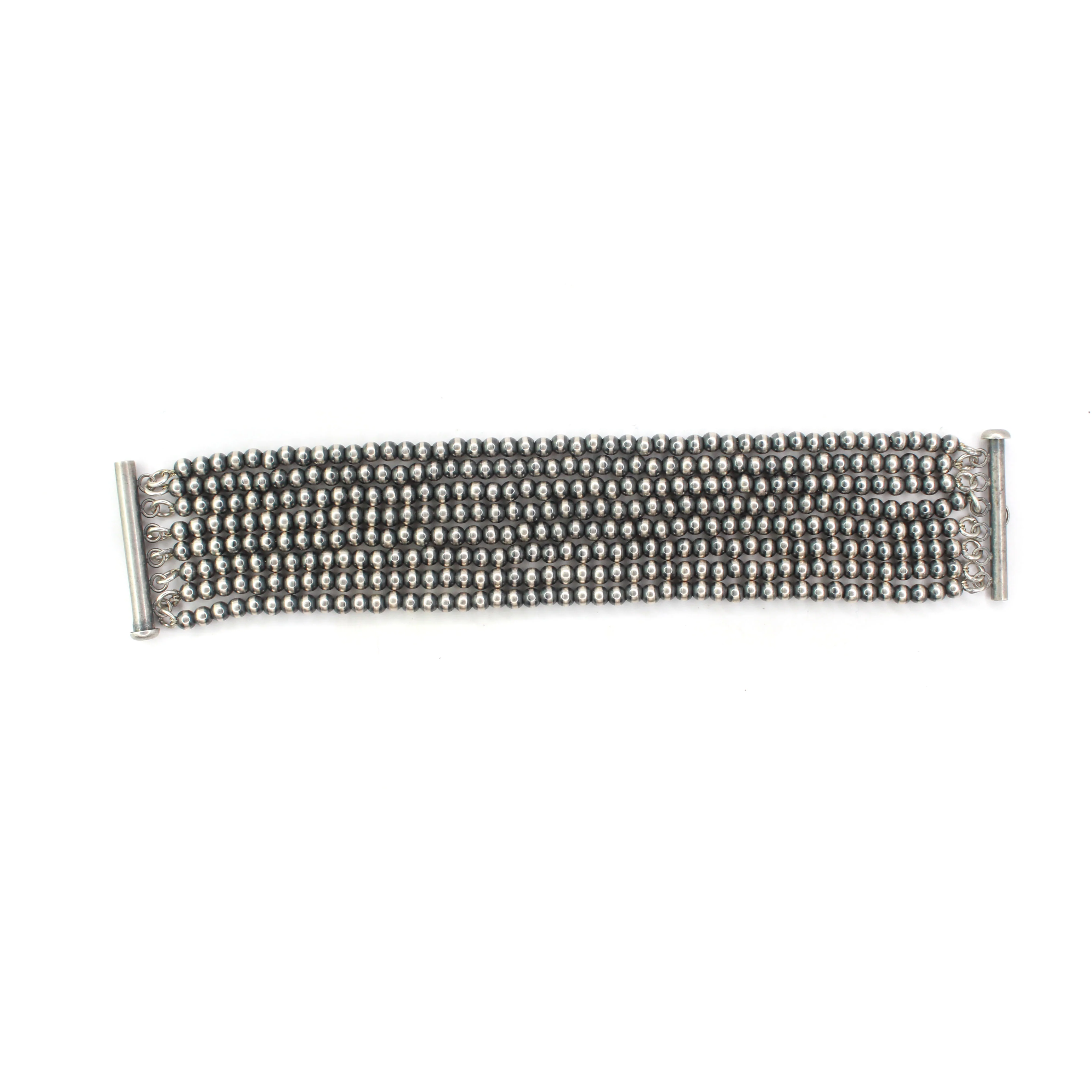 8 Strand 4mm Navajo Pearl Bracelet