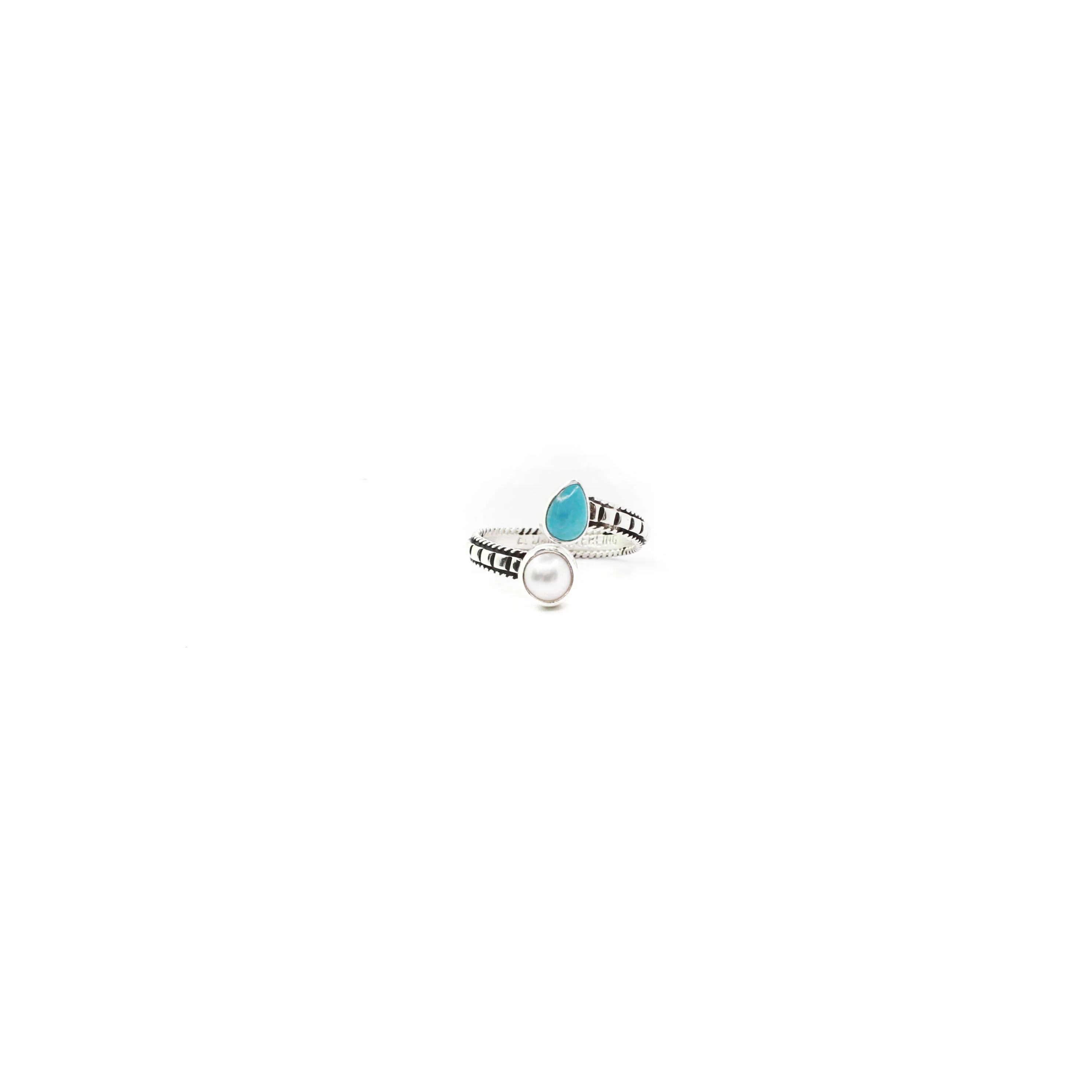 The Laiken- Turquoise and Fresh Water Pearl