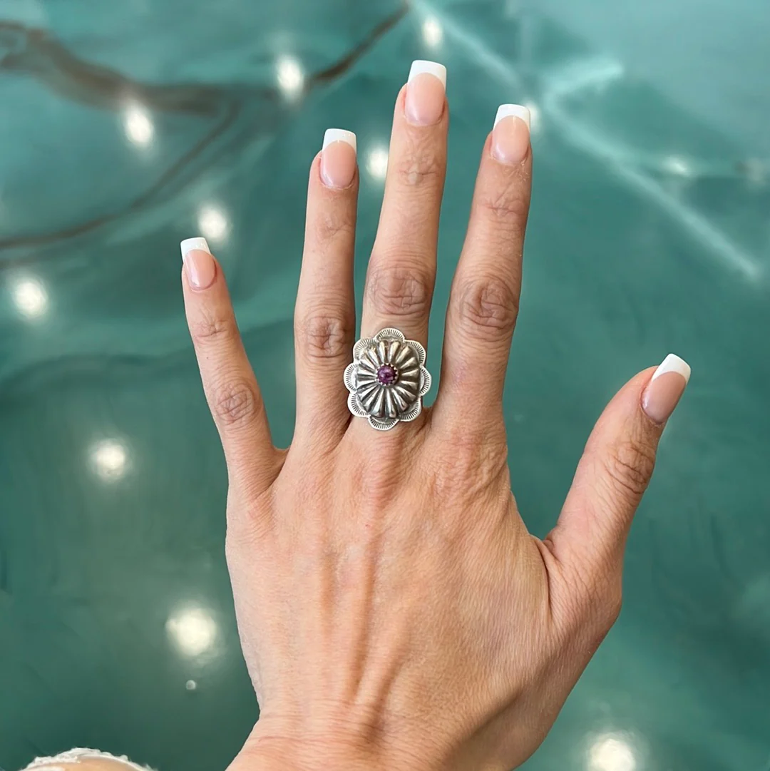 The Concho Ring - Purple - Image 2