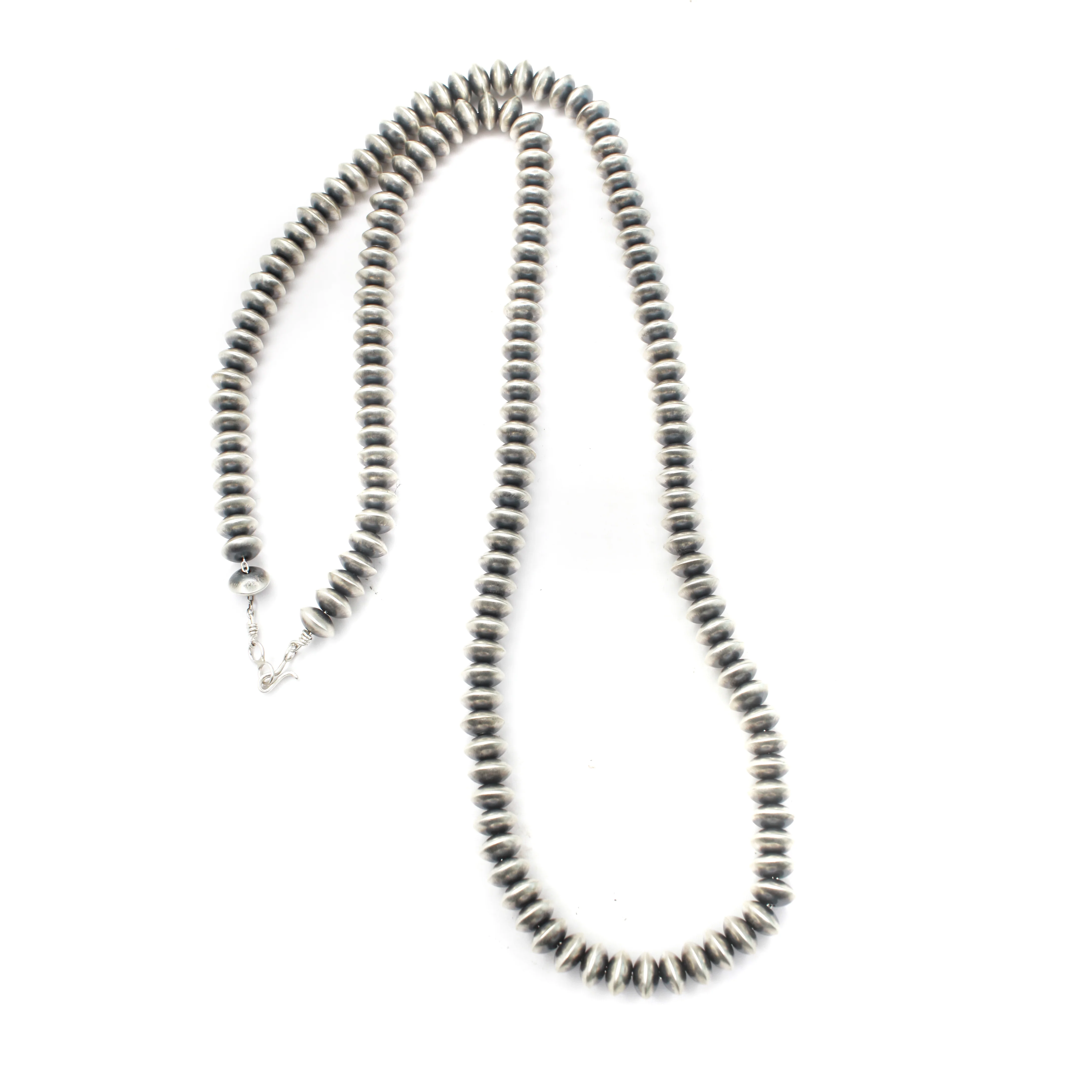 10.5mm Saucer Navajo Pearls - 36"