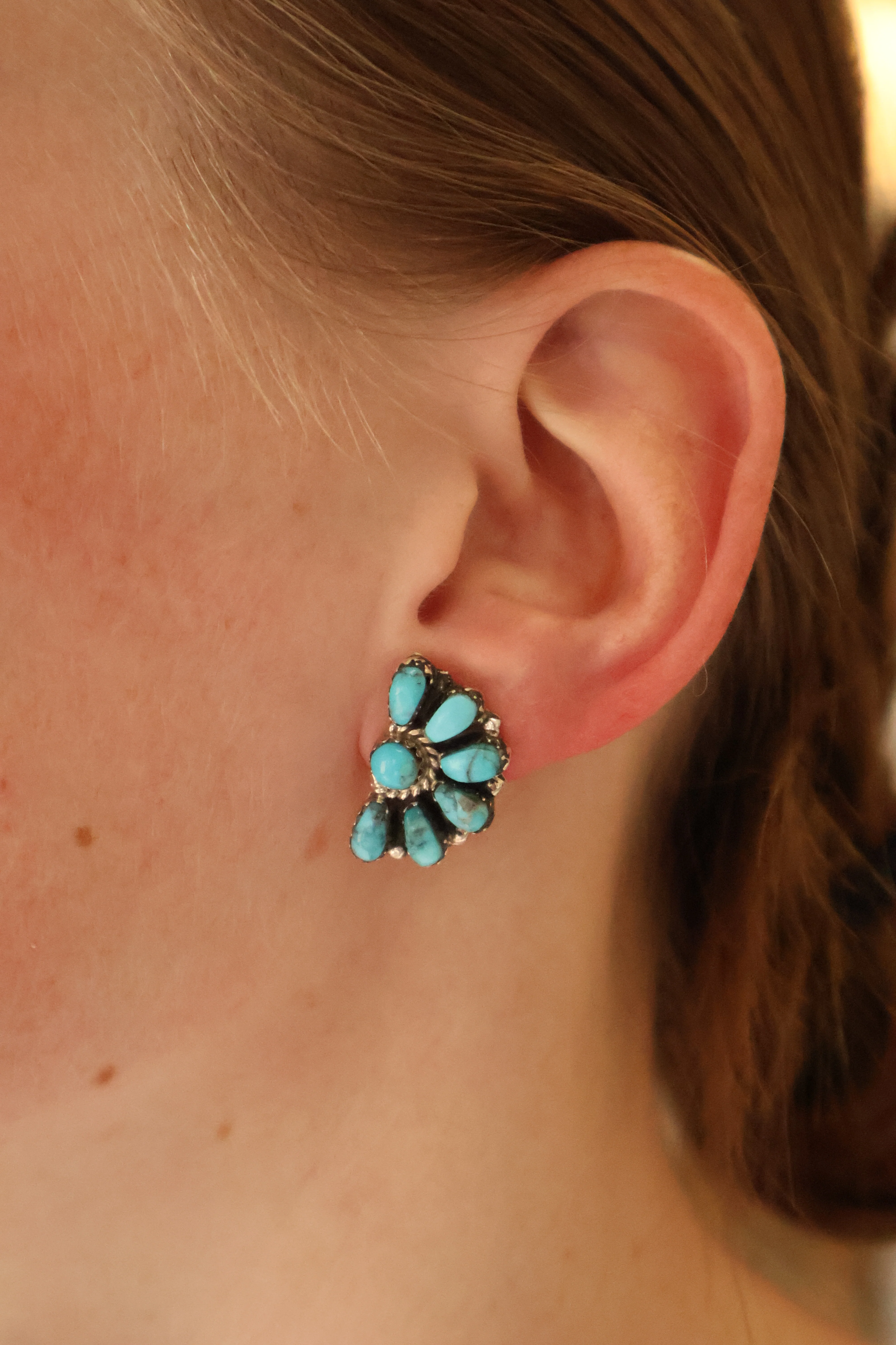 The Edwards 1/2 Clusters - Turquoise - Image 2