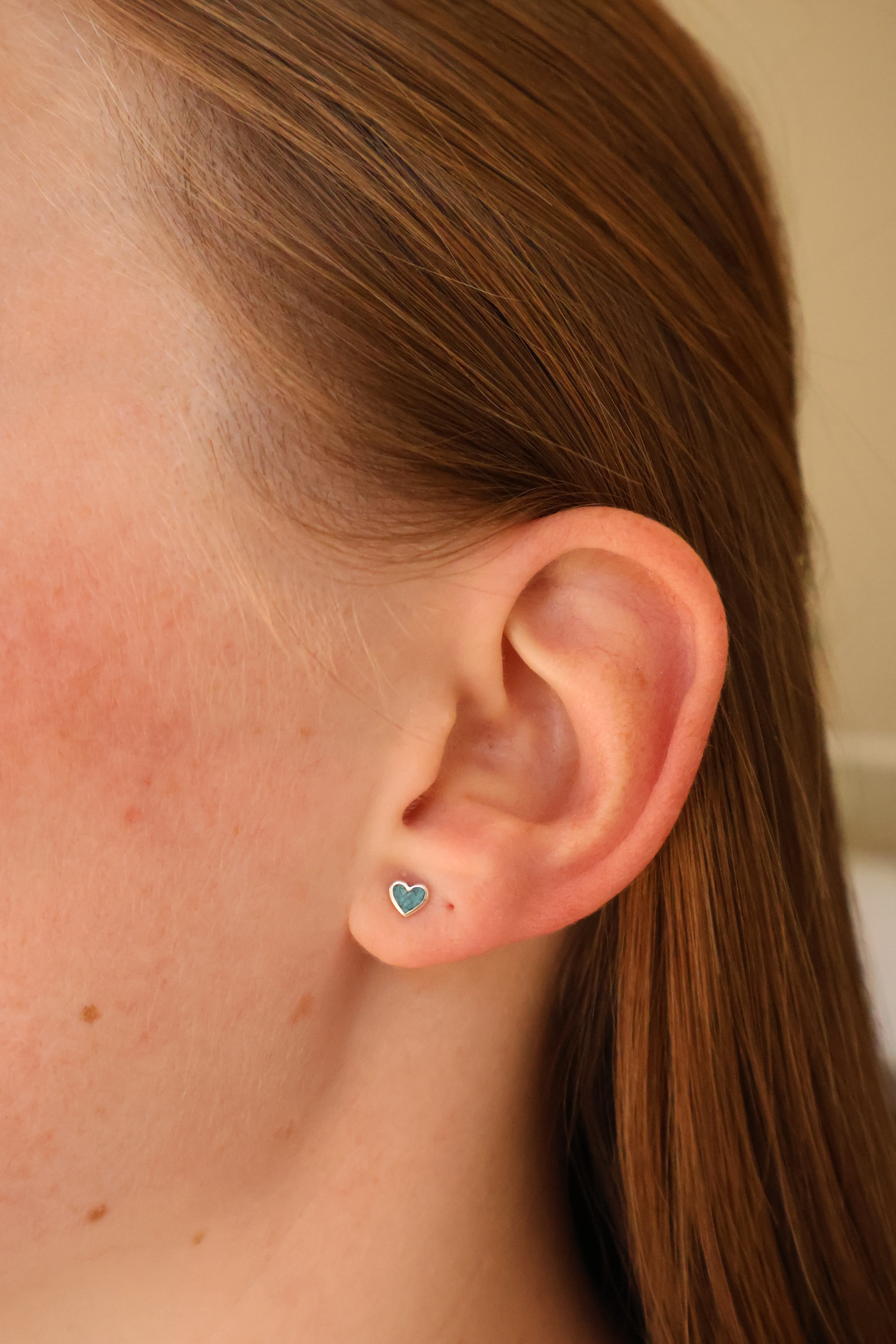 The Inlay Heart Studs - Image 2