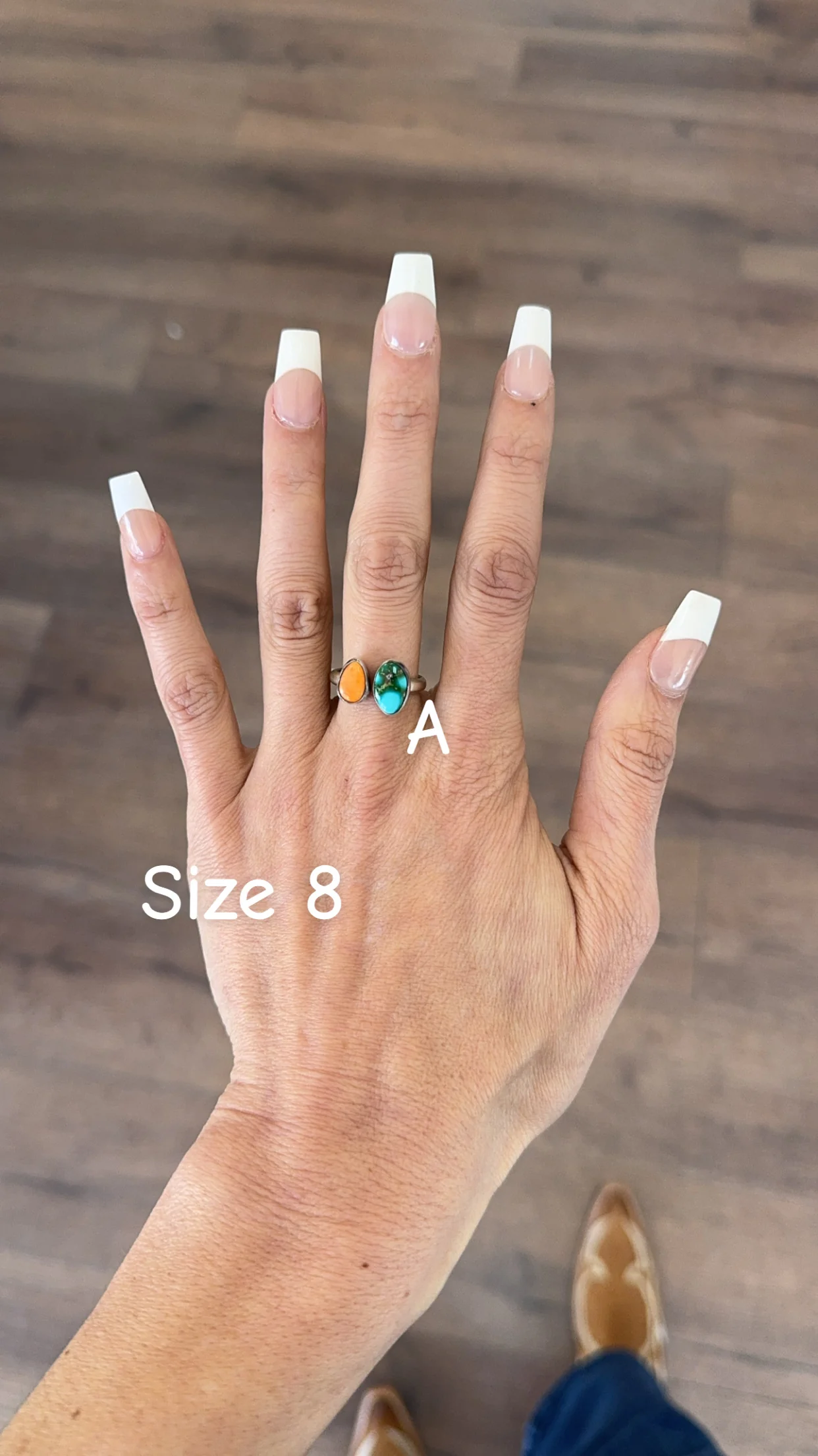 The Marigold- Orange Spiny & Sonoran Turquoise - Image 6