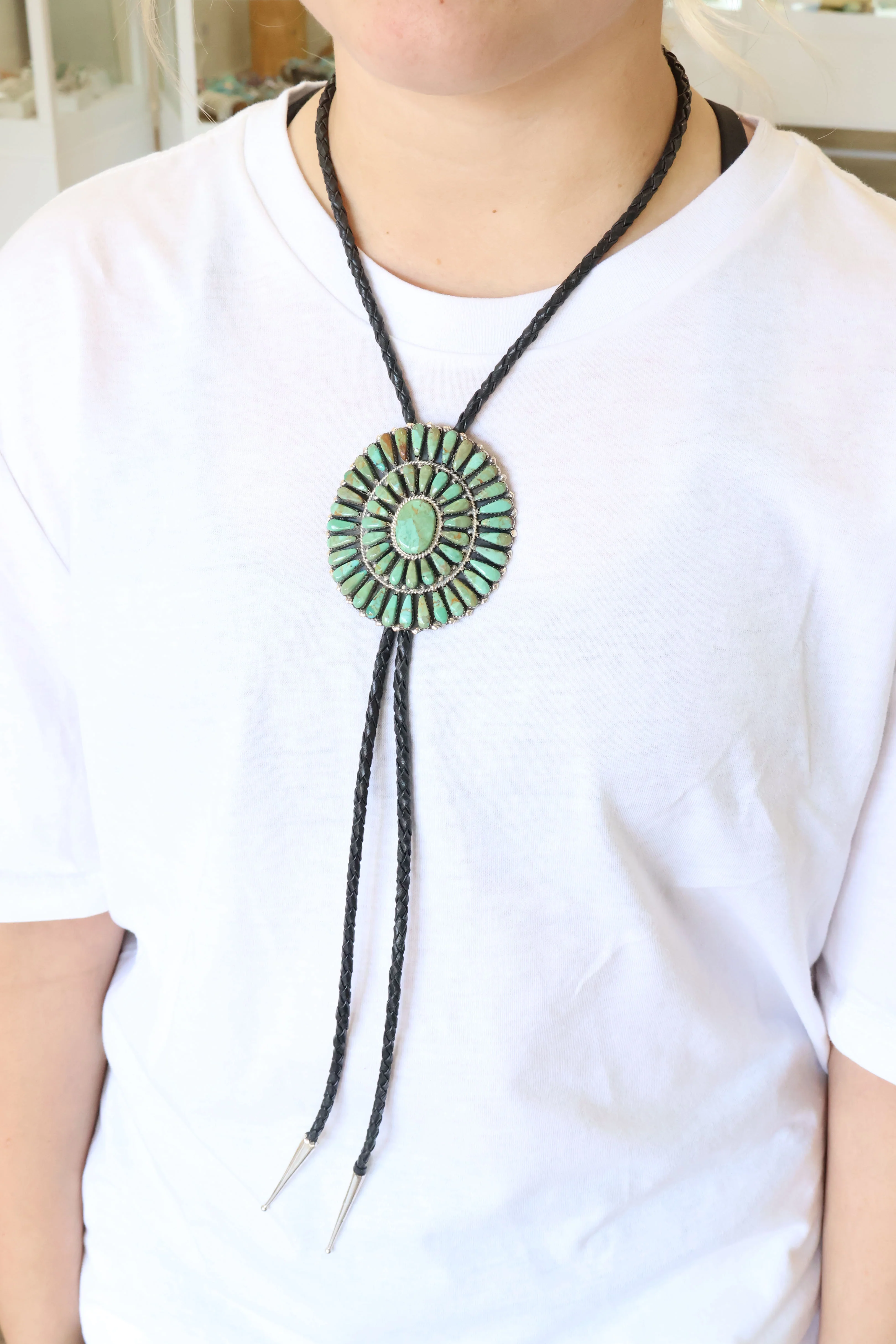The Malania - Bolo (Green Turquoise) - Image 2