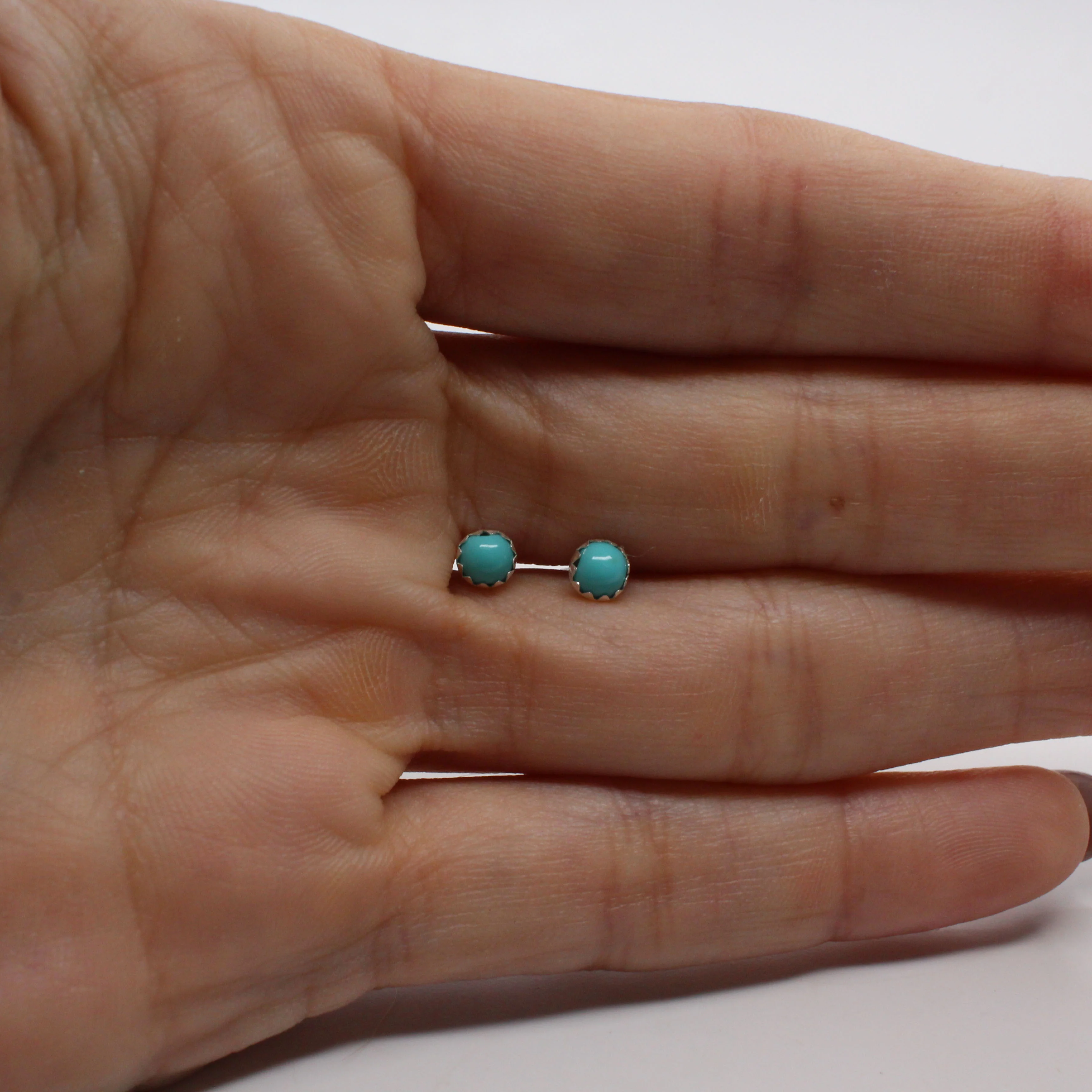 The Tiny Turquoise Studs - Image 3